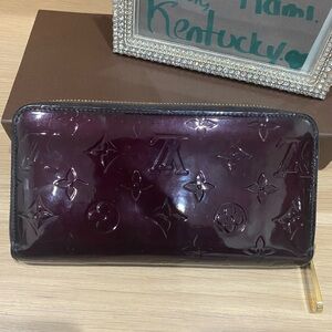 Louis Vuitton Dark Burgundy Monogram Wallet